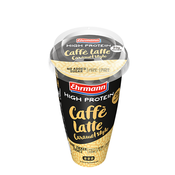 Ehrmann High Protein Caffe Latte Caramel Style 250ml